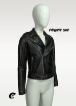 #20 CASACA/CHAQUETA DE CUERO JACKET BIKER CLASICA - Image 6