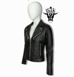 #45 CASACA/CHAQUETA DE CUERO JACKET CLOSE IN THE MIDDLE - Image 2