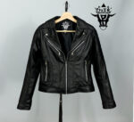 #45 CASACA/CHAQUETA DE CUERO JACKET CLOSE IN THE MIDDLE - Image 5