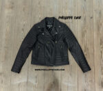 #58 CASACA/CHAQUETA DE CUERO JACKET BIKER PADDED 2024 - Image 11