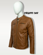 #44 Jacket Camell Cierre pecho - Image 6