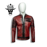 #05  Jacket Negro con detalles rojos - Image 9
