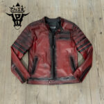 #05  Jacket Negro con detalles rojos - Image 11