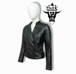#15 CASACA/CHAQUETA DE CUERO JACKET BIKER MODERNO MODA 2024 - Image 10