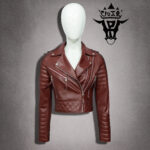 #10 CASACA/CHAQUETA DE CUERO JACKET BIKER STAR ROCK - Image 11