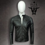 #77 CASACA/CHAQUETA DE CUERO JACKET ARM STRAPS - Image 3