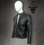 #77 CASACA/CHAQUETA DE CUERO JACKET ARM STRAPS - Image 5