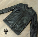 #77 CASACA/CHAQUETA DE CUERO JACKET ARM STRAPS - Image 9