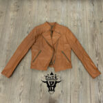 #50 CASACA/CHAQUETA DE CUERO JACKET  SHOULDER PINS - Image 11