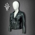 #60 CASACA/CHAQUETA DE CUERO JACKET BIKER MOTO ROCKERA MODA 2024 - Image 6