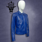 #71 CASACA/CHAQUETA DE CUERO JACKET LEATHER LINED BUTTON