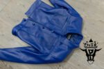 #71 CASACA/CHAQUETA DE CUERO JACKET LEATHER LINED BUTTON - Image 7