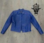 #71 CASACA/CHAQUETA DE CUERO JACKET LEATHER LINED BUTTON - Image 9
