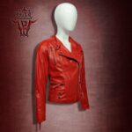 #67 CASACA/CHAQUETA DE CUERO JACKET PASSION-RED - Image 2