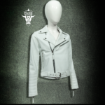 #07 CASACA/CHAQUETA DE CUERO JACKET BIKER DETALLES BROCHES - Image 7