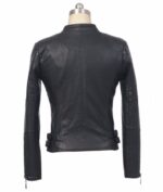 #15 CASACA/CHAQUETA DE CUERO JACKET BIKER MODERNO MODA 2024 - Image 9
