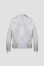 #48 CASACA/CHAQUETA DE CUERO JACKET BIKER MOTO STAR ROCK 2024 - Image 9