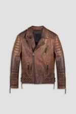 #48 CASACA/CHAQUETA DE CUERO JACKET BIKER MOTO STAR ROCK 2024 - Image 7