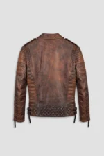 #48 CASACA/CHAQUETA DE CUERO JACKET BIKER MOTO STAR ROCK 2024 - Image 6