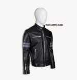 #70 CASACA/CHAQUETA DE CUERO JACKET BLACK LEAD - Image 6