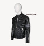 #70 CASACA/CHAQUETA DE CUERO JACKET BLACK LEAD - Image 5