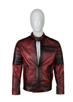 #05  Jacket Negro con detalles rojos - Image 16