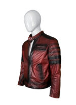 #05  Jacket Negro con detalles rojos - Image 18