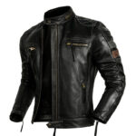 #104 CASACA/CHAQUETA DE CUERO MODA  2024