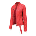 #21 CASACA/CHAQUETA DE CUERO JACKET + CORREA CINTURA - Image 10