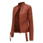 #21 CASACA/CHAQUETA DE CUERO JACKET + CORREA CINTURA - Image 8