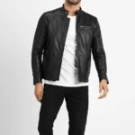 #14 CASACA/CHAQUETA DE CUERO JACKET Clasica Corte Morderno