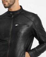 #14 CASACA/CHAQUETA DE CUERO JACKET Clasica Corte Morderno - Image 7