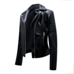 #27 CASACA/CHAQUETA DE CUERO JACKET BIKER CASUAL MODA 2023 - Image 2