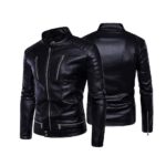 #95 CASACA/CHAQUETA DE CUERO JACKET ROCKERA + CIERRE - Image 3