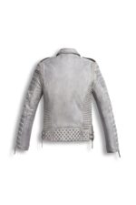 #48 CASACA/CHAQUETA DE CUERO JACKET BIKER MOTO STAR ROCK 2024 - Image 3