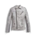 #48 CASACA/CHAQUETA DE CUERO JACKET BIKER MOTO STAR ROCK 2024