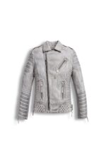 #48 CASACA/CHAQUETA DE CUERO JACKET BIKER MOTO STAR ROCK 2024