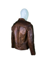 #66 JACKET BIKER MARRON MATIZADO - Image 17