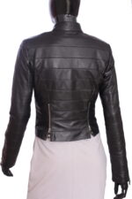 #65 CASACA/CHAQUETA DE CUERO JACKET BACK CLOSURE - Image 2