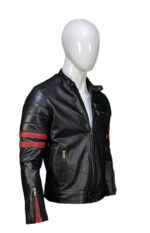 #05  Jacket Negro con detalles rojos - Image 6