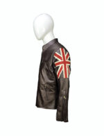 #83 CASACA/CHAQUETA DE CUERO JACKET REINO UNIDO LOGO - Image 2