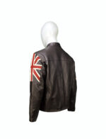 #83 CASACA/CHAQUETA DE CUERO JACKET REINO UNIDO LOGO - Image 3