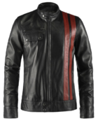 #09  Jacket bLack Red Estilo urbano - Image 5