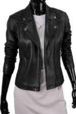 #62 CASACA/CHAQUETA DE CUERO JACKET BIKER COCONUT SEWING - Image 8