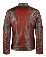 #05  Jacket Negro con detalles rojos - Image 12