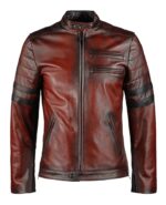 #05  Jacket Negro con detalles rojos - Image 13