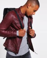 #56 jacket Vino matizado - Image 3