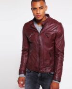 #56 jacket Vino matizado