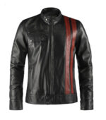 #09  Jacket bLack Red Estilo urbano - Image 3