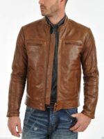 #44 Jacket Camell Cierre pecho - Image 4